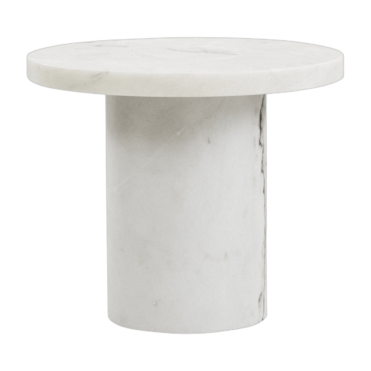 Table d'appoint en marbre blanc 33 x 39 cm Sintra - Frama - The Cool Republic