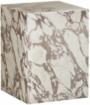 Table d'appoint en marbre blanc Calacatta viola Coi - Un'common - The Cool Republic