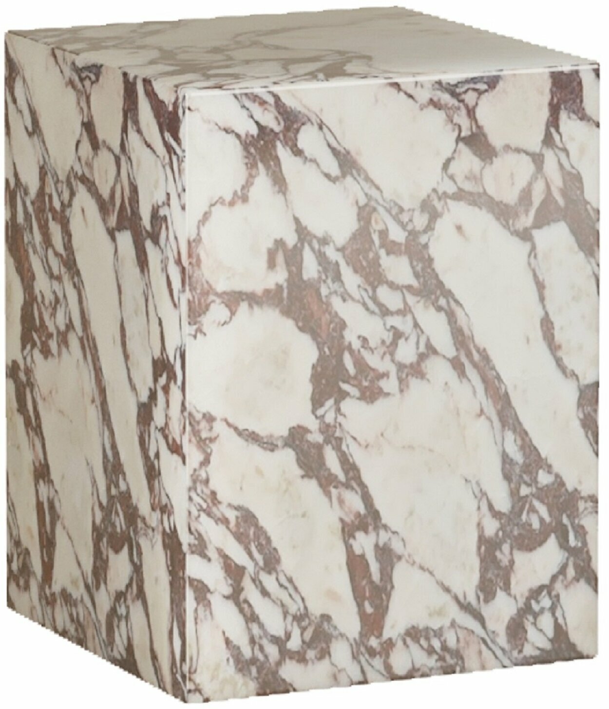 Table d'appoint en marbre blanc Calacatta viola Coi - Un'common - The Cool Republic