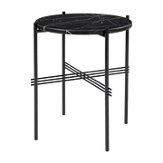 Table d'appoint en marbre noir 40 cm TS - Gubi - The Cool Republic