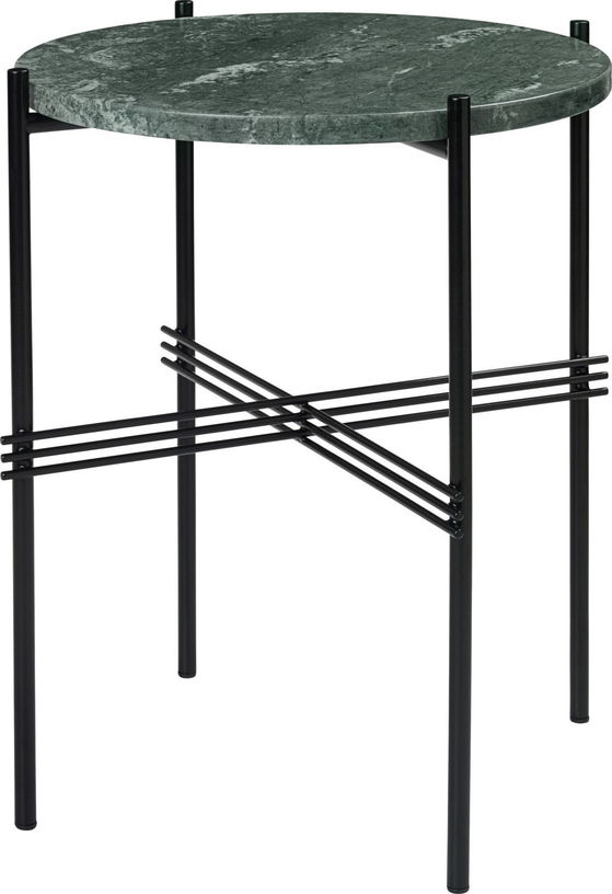 Table d'appoint en marbre vert 40 cm TS - Gubi - The Cool Republic