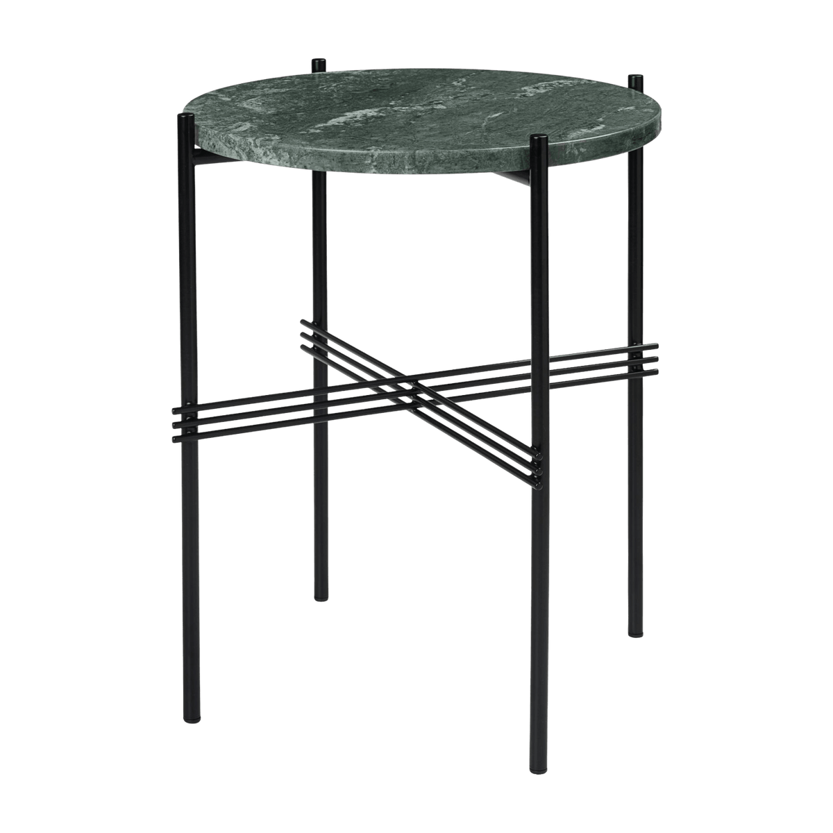 Table d'appoint en marbre vert 40 cm TS - Gubi - The Cool Republic