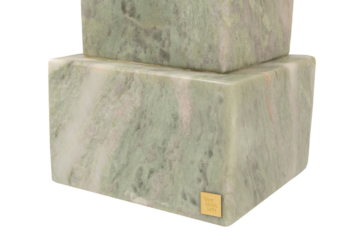 Table d'appoint en marbre vert clair 30,5x48,5cm Arden - Versmissen - The Cool Republic