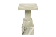 Table d'appoint en marbre vert clair 30,5x48,5cm Arden - Versmissen - The Cool Republic