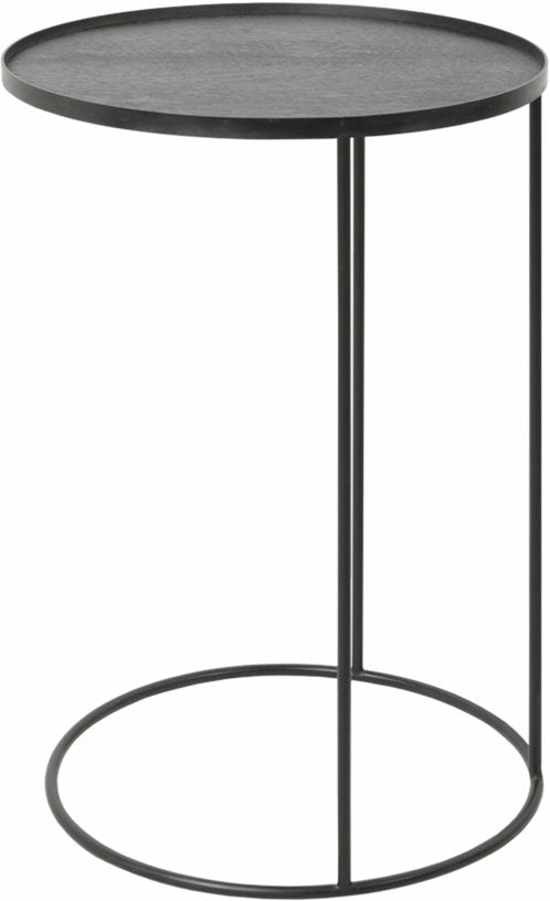 Table d'appoint en métal à plateau rond S - Ethnicraft Accessories - The Cool Republic
