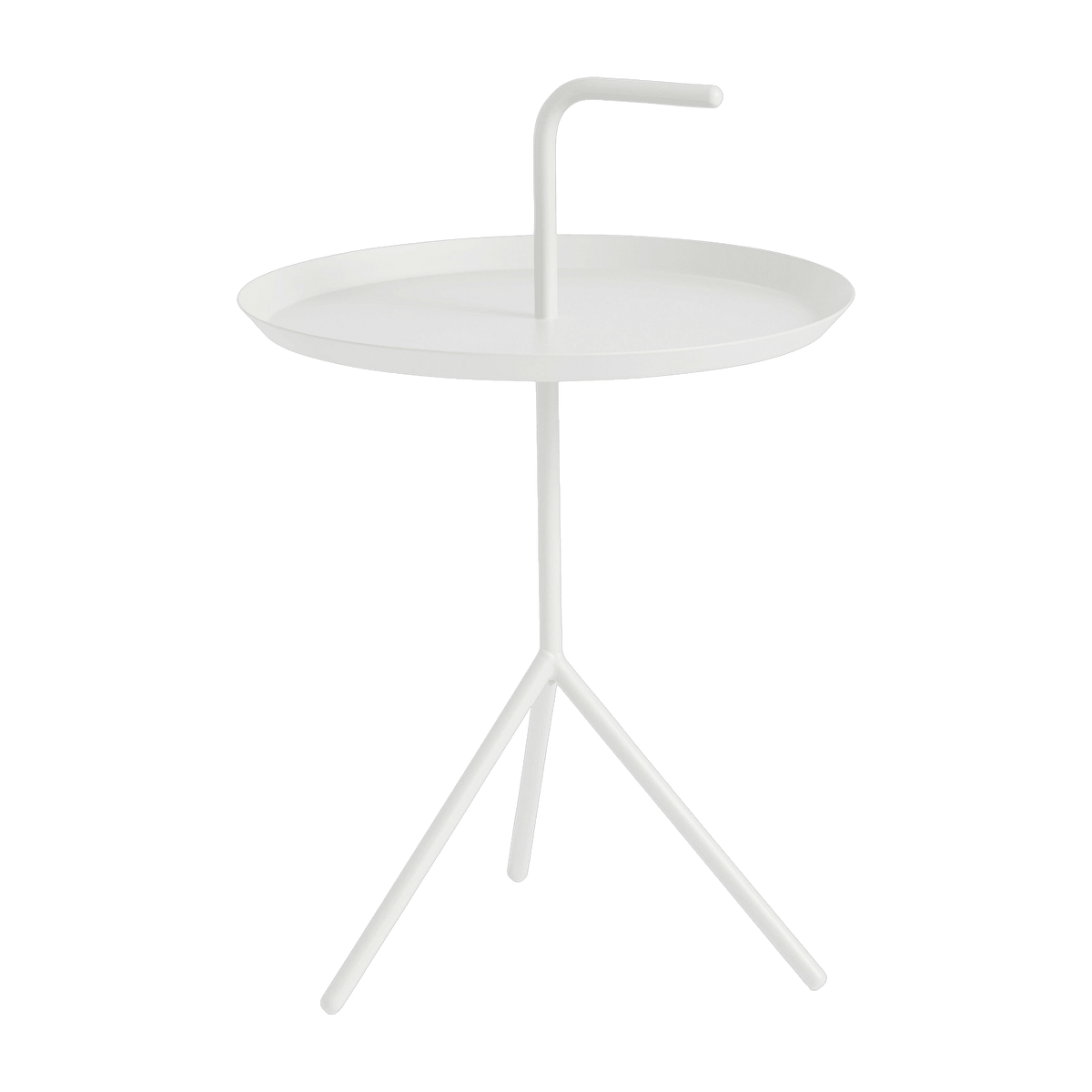 Table d'appoint en métal blanc DLM - HAY - The Cool Republic