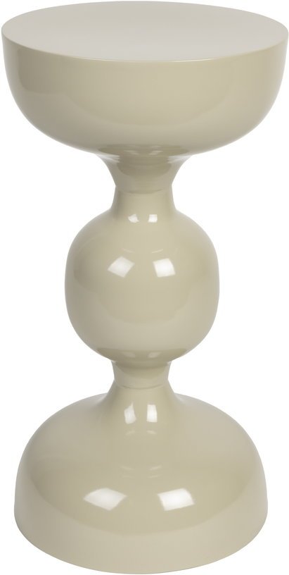 Table d'appoint en métal blanc ivoire 31x59cm Nova - The Cool Republic - The Cool Republic