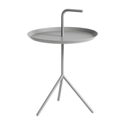 Table d'appoint en métal gris DLM - HAY - The Cool Republic
