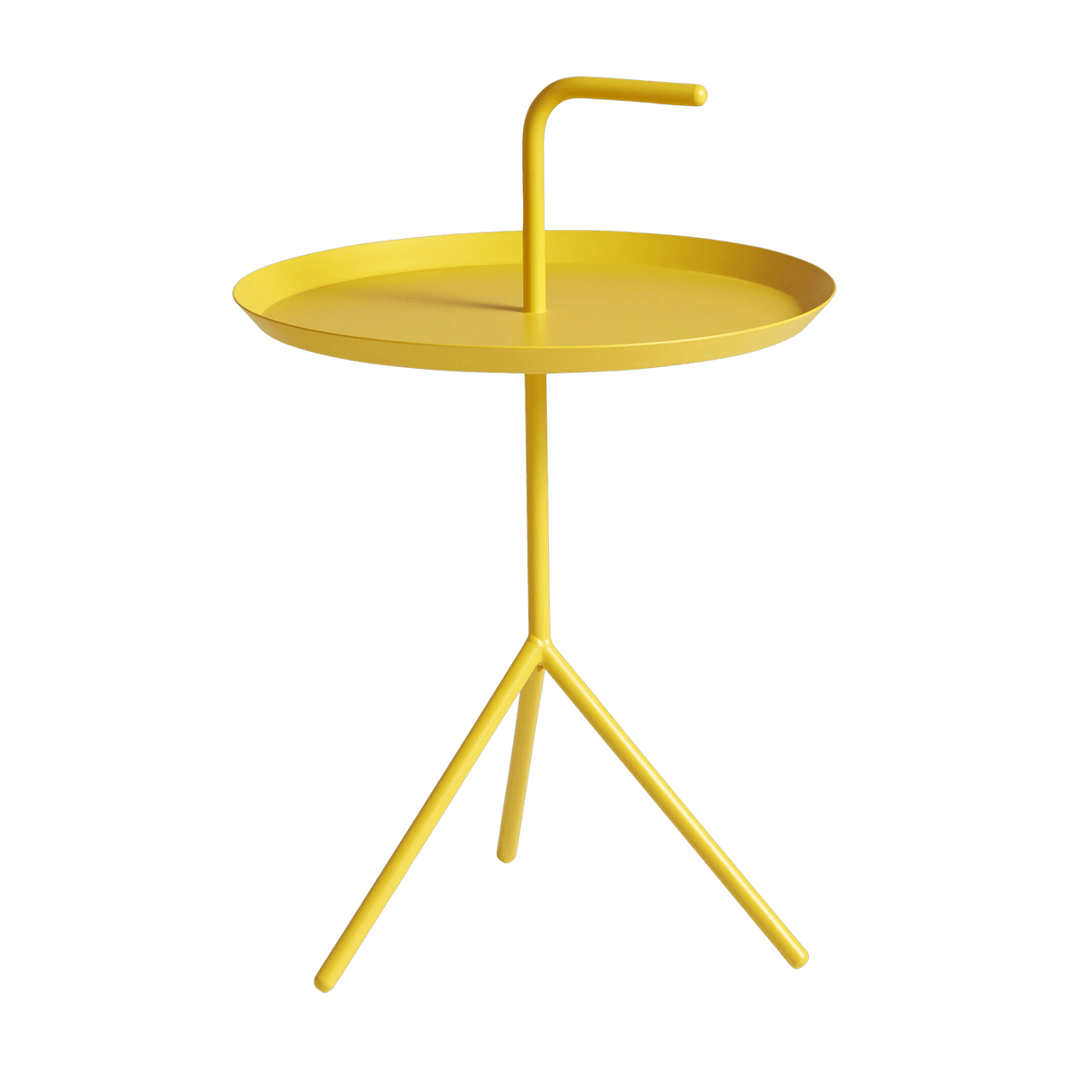 Table d'appoint en métal jaune DLM - HAY - The Cool Republic