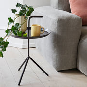 Table d'appoint en métal noir 48 cm DLM - HAY - The Cool Republic