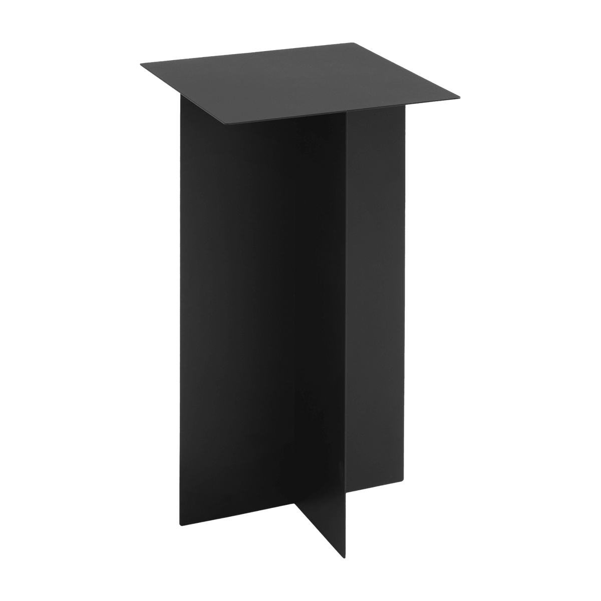 Table d'appoint en métal noir 60 x 30 cm Oli - Custom Form - The Cool Republic