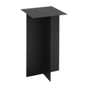 Table d'appoint en métal noir 60 x 30 cm Oli - Custom Form - The Cool Republic