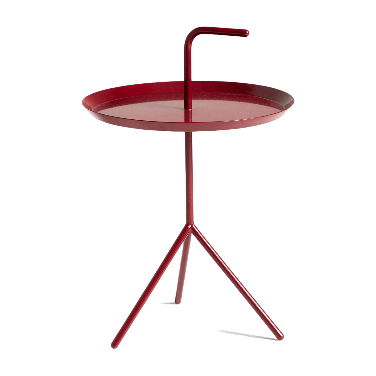 Table d'appoint en métal rouge cerise DLM - HAY - The Cool Republic