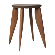 Table d'appoint en noyer 42x45cm Feve - Ferm living - The Cool Republic