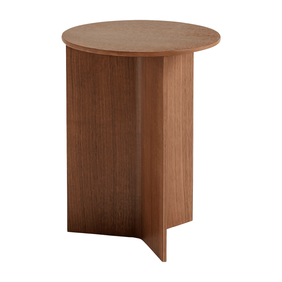 Table d'appoint en noyer Slit - HAY - The Cool Republic