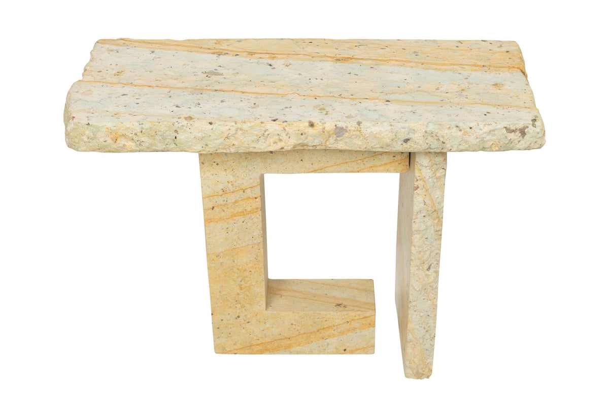 Table d'appoint en pierre verte 76x30x55cm Sam - Versmissen - The Cool Republic