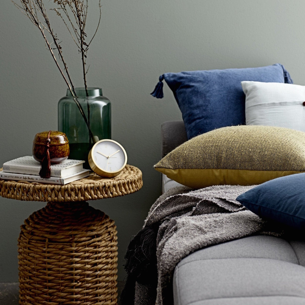 Table d'appoint en rotin naturel Camo - Bloomingville - The Cool Republic