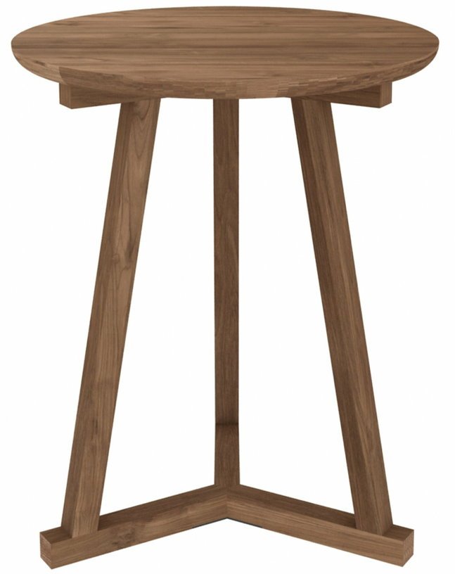 Table d'appoint en teck S Tripod - Ethnicraft Accessories - The Cool Republic