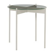 Sand glass side table Beam - Hübsch - The Cool Republic