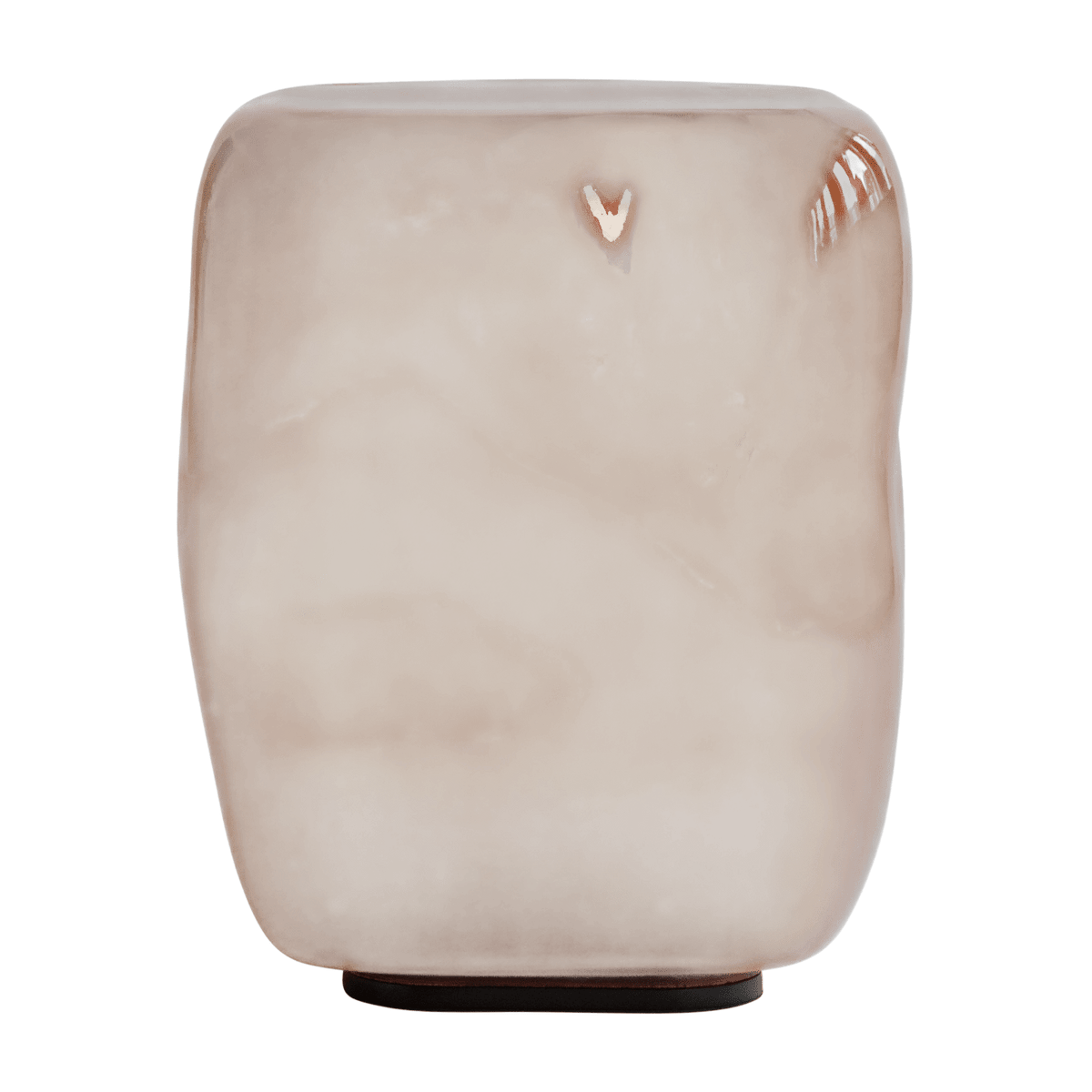 Table d'appoint en verre soufflé caramel Ishi - 101 COPENHAGEN - The Cool Republic