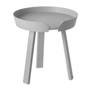 Table d'appoint gris clair 45 cm Around - Muuto - The Cool Republic
