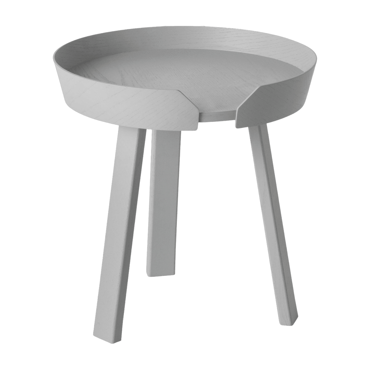 Table d'appoint gris clair 45 cm Around - Muuto - The Cool Republic