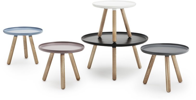 Table d'appoint grise et frêne L Tablo Grey - Normann Copenhagen - The Cool Republic