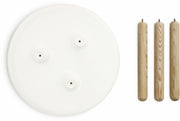 Table d'appoint grise et frêne L Tablo Grey - Normann Copenhagen - The Cool Republic