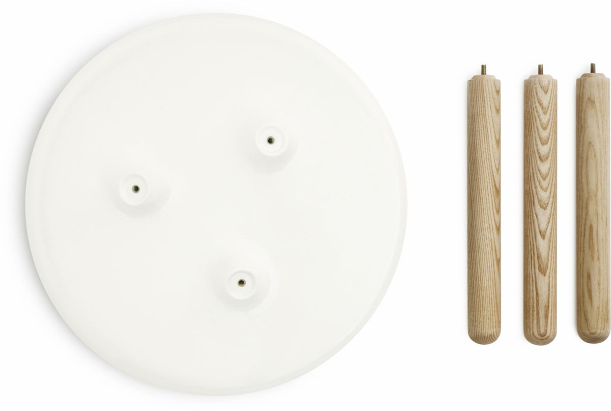 Table d'appoint grise et frêne L Tablo Grey - Normann Copenhagen - The Cool Republic