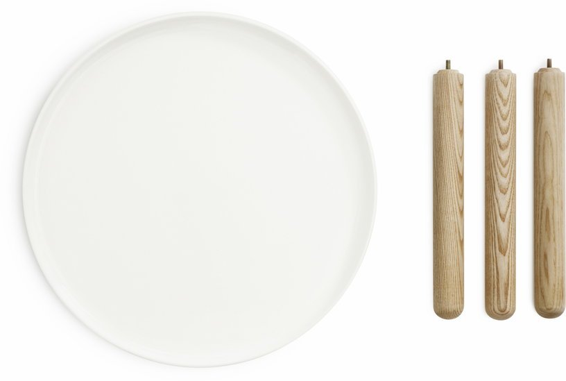 Table d'appoint grise et frêne S Tablo Grey - Normann Copenhagen - The Cool Republic