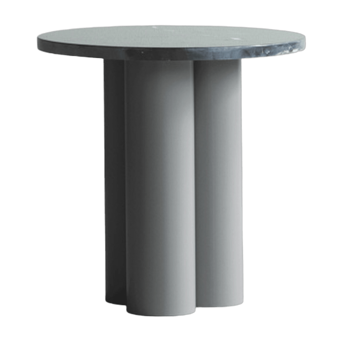Table d'appoint grise et plateau nero marquina 40 x 40 cm Dit - Normann Copenhagen - The Cool Republic