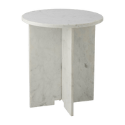 Table d'appoint Jasmia Marbre Blanc - Bloomingville - The Cool Republic