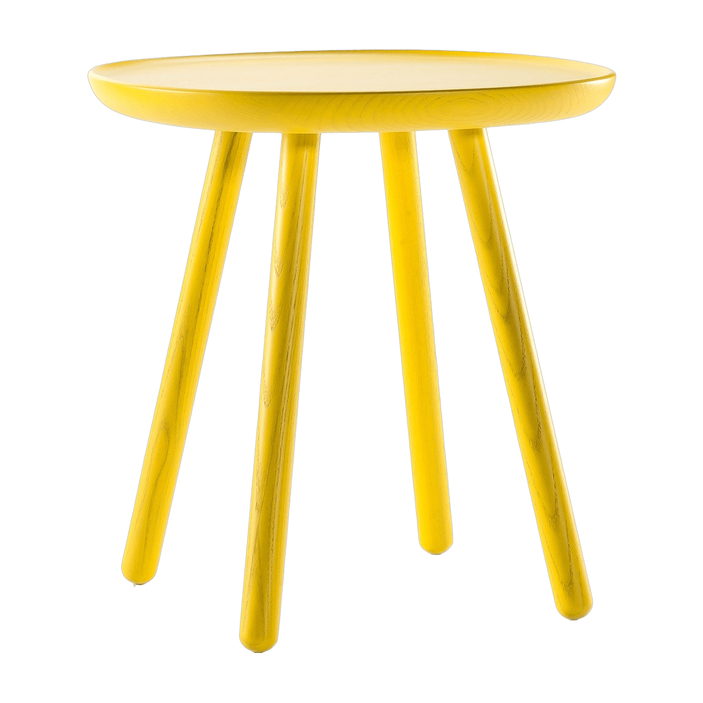 Table d'appoint jaune 45 cm Naïve - Emko - The Cool Republic