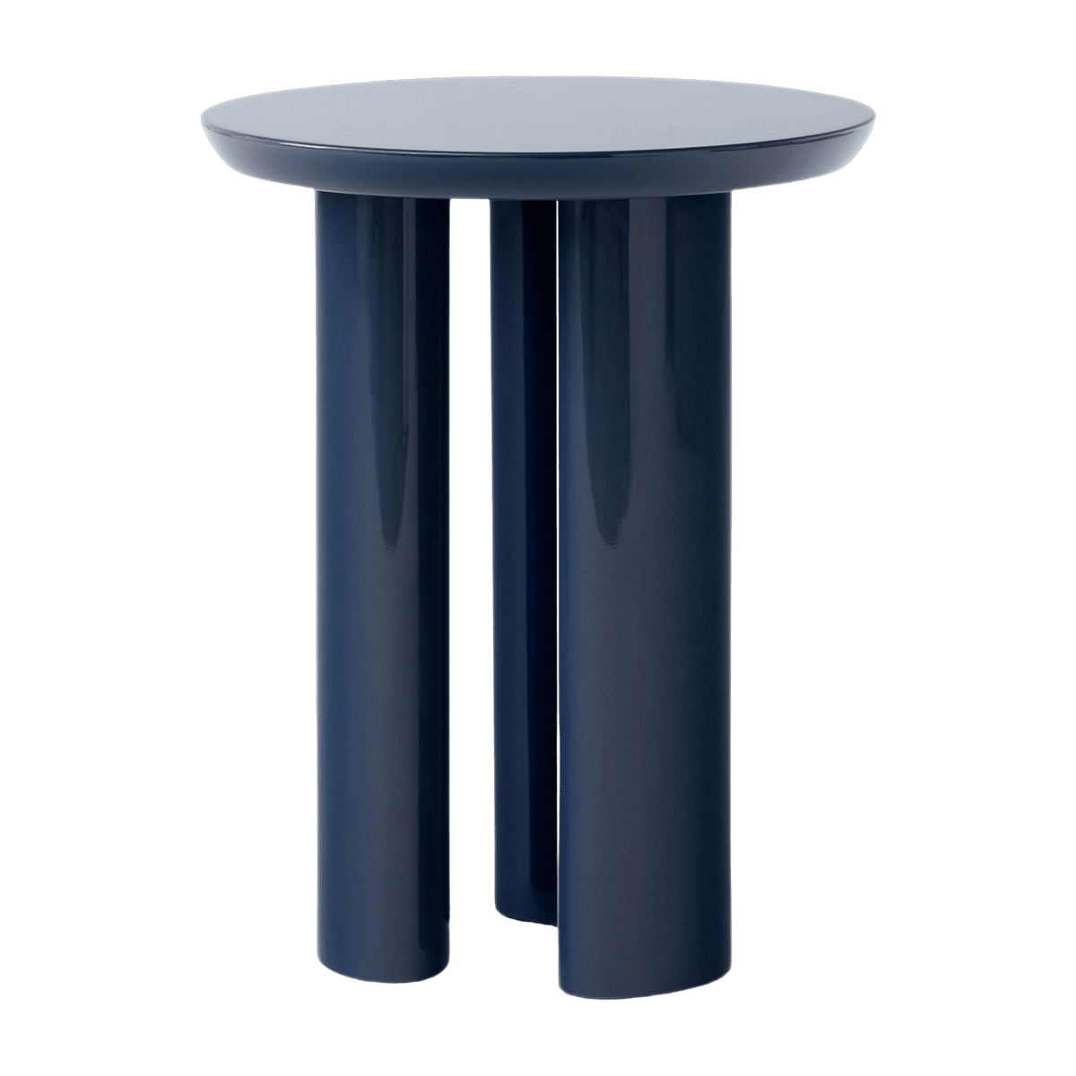 Table d'appoint laquée bleue Tung JA3 - &tradition - The Cool Republic