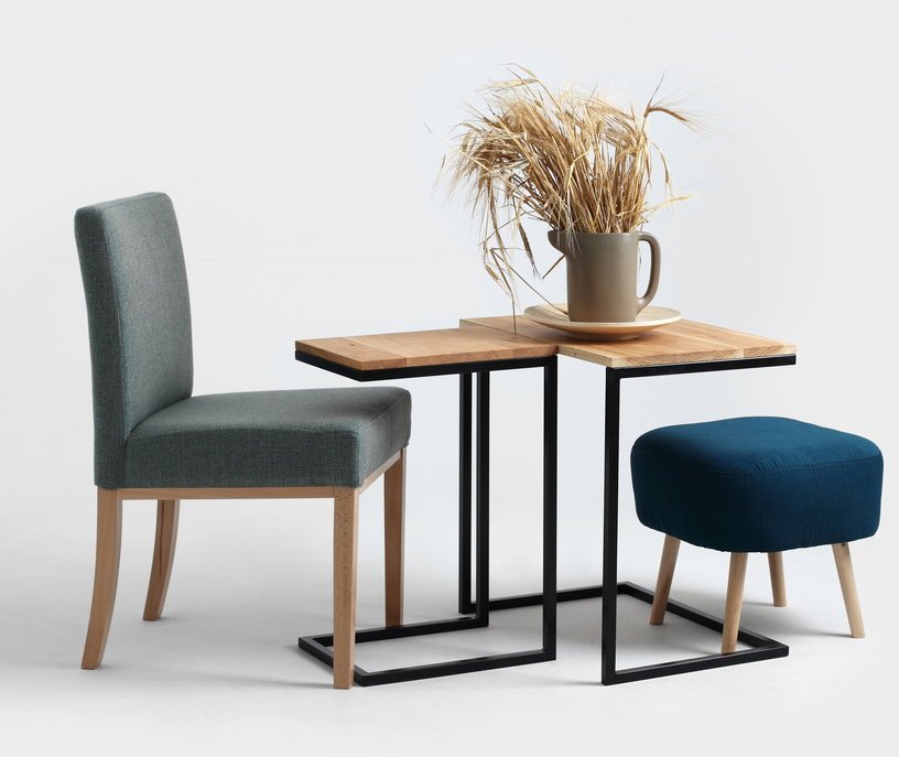 Table d'appoint Lupe S Noir - Custom Form - The Cool Republic