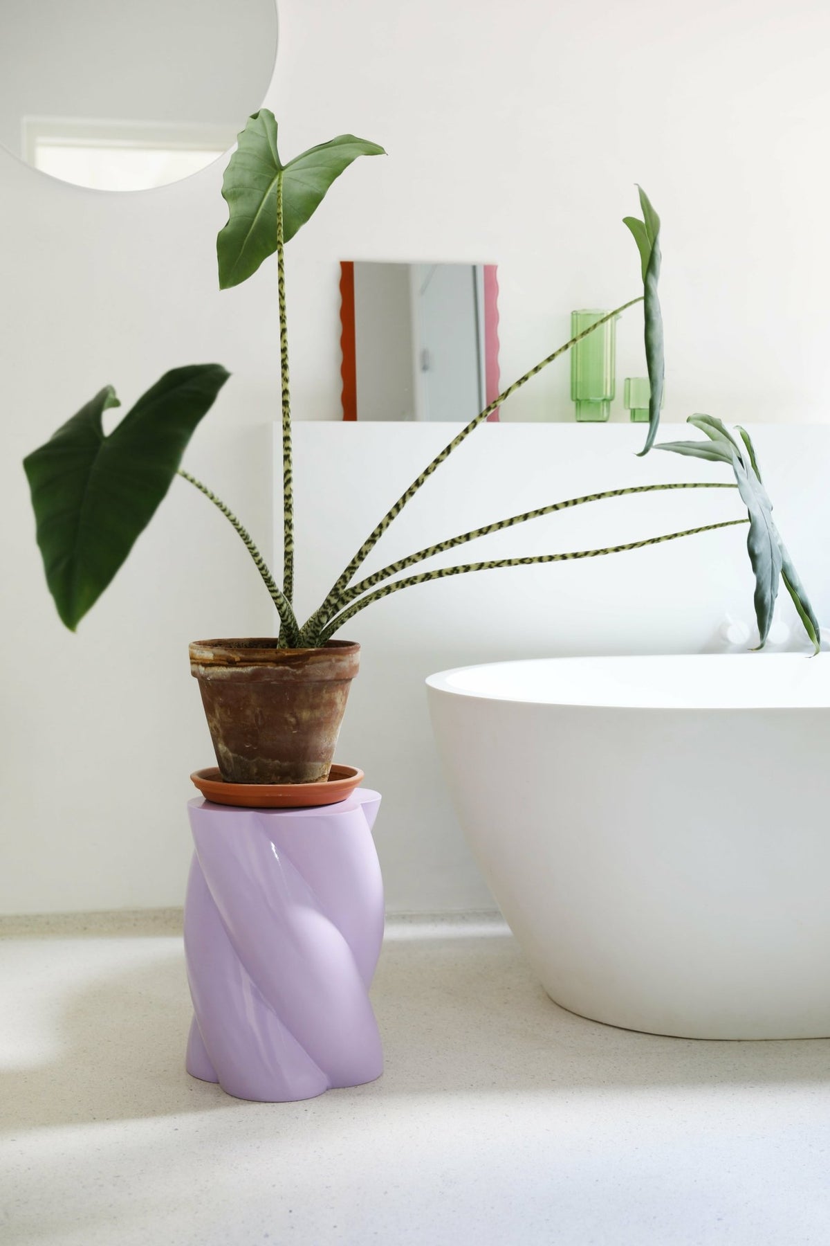 Table d'appoint marshmallow lilas - &Klevering - The Cool Republic