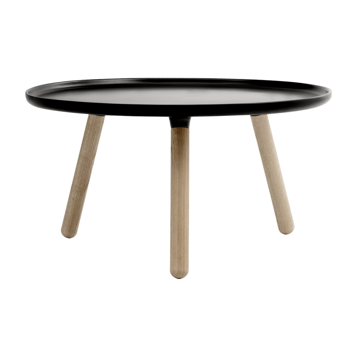 Table d'appoint noir et frêne L Tablo noir - Normann Copenhagen - The Cool Republic