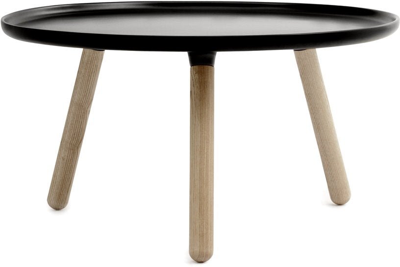 Table d'appoint noir et frêne L Tablo noir - Normann Copenhagen - The Cool Republic