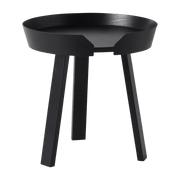 Table d'appoint noire 45 cm Around - Muuto - The Cool Republic