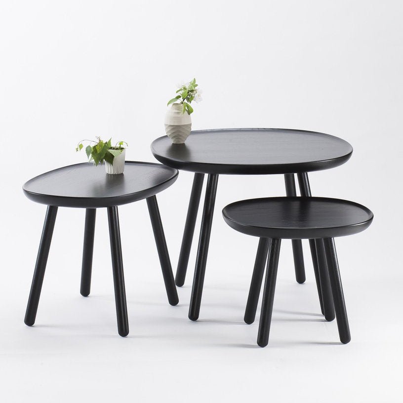 Table d'appoint noire 45 cm Naïve - Emko - The Cool Republic