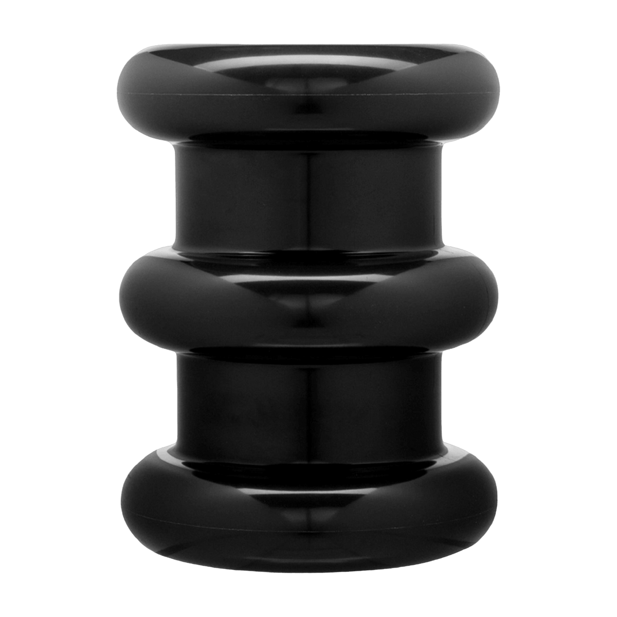 Table d'appoint noire design Pilastro Sottsass - Kartell - The Cool Republic