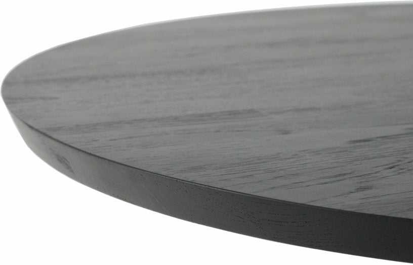 Table d'appoint noire en teck Oblic - Ethnicraft Accessories - The Cool Republic