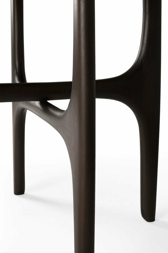 Table d'appoint noire Polished Imperfect en acajou - Ethnicraft Accessories - The Cool Republic