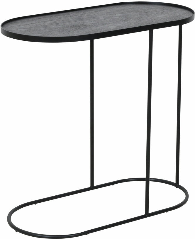 Table d'appoint oblong en métal à plateau M - Ethnicraft Accessories - The Cool Republic