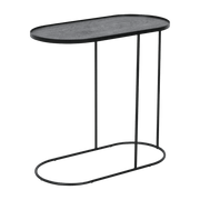 Table d'appoint oblong en métal à plateau M - Ethnicraft Accessories - The Cool Republic