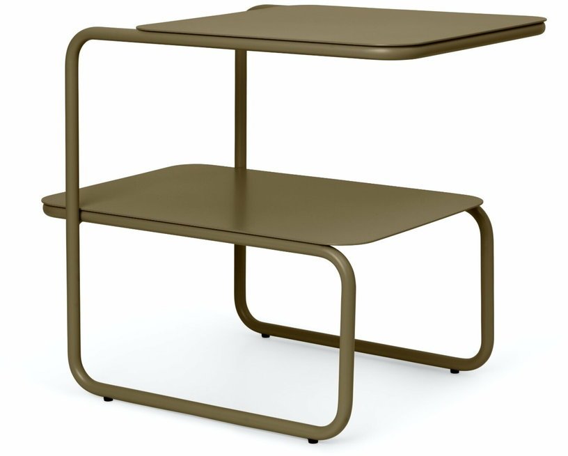 Table d'appoint olive Level - Ferm living - The Cool Republic