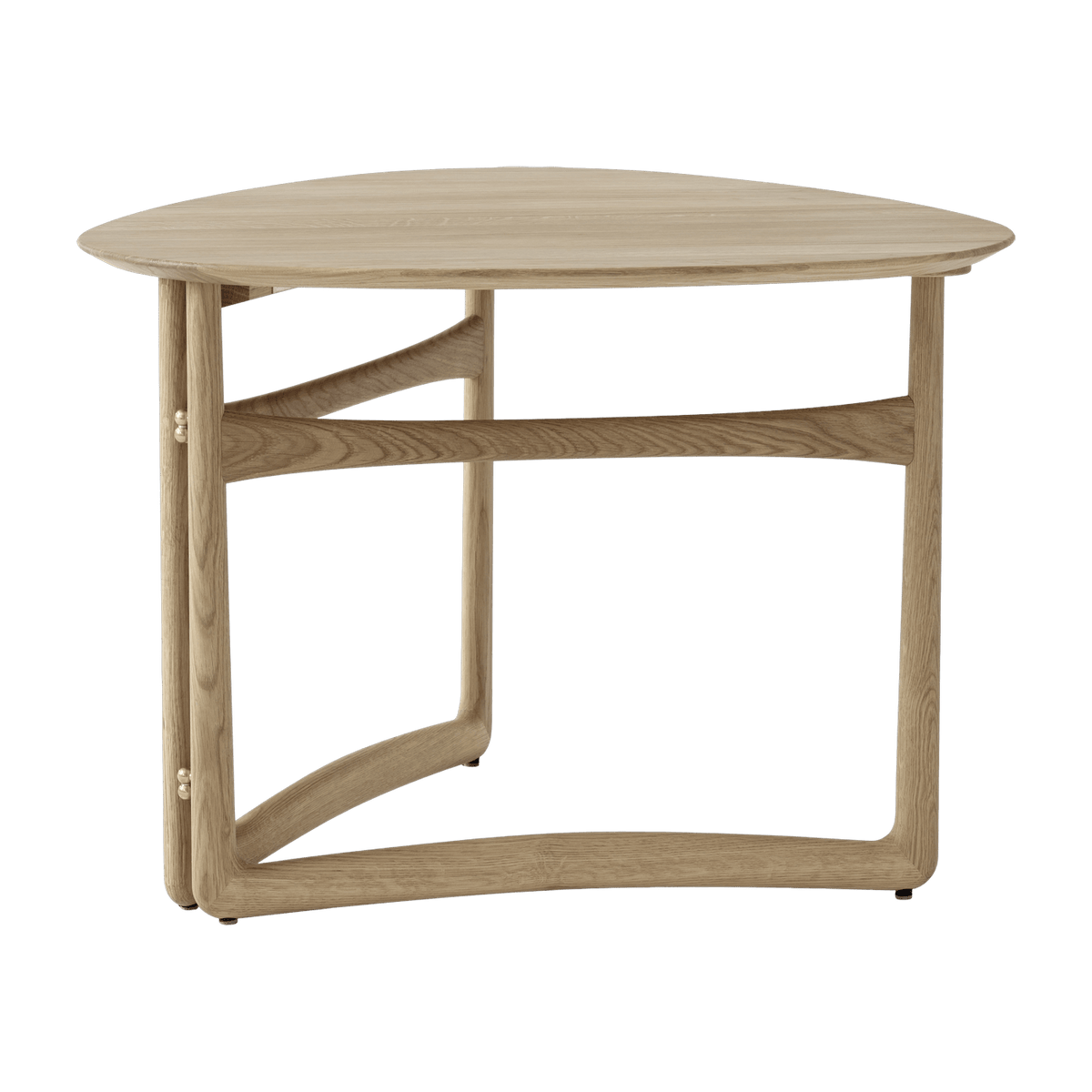 Table d'appoint pliable en bois naturel Drop Leaf - &tradition - The Cool Republic