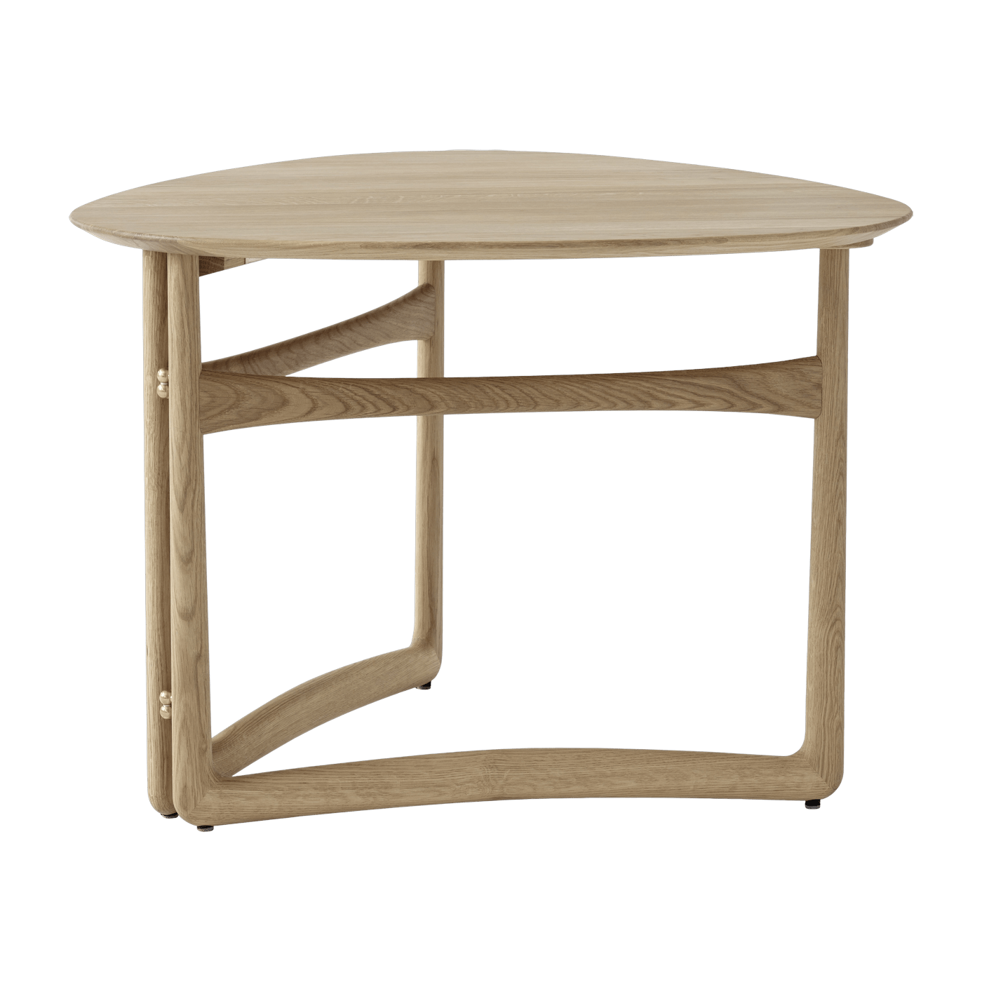 Table d'appoint pliable en bois naturel Drop Leaf - &tradition - The Cool Republic