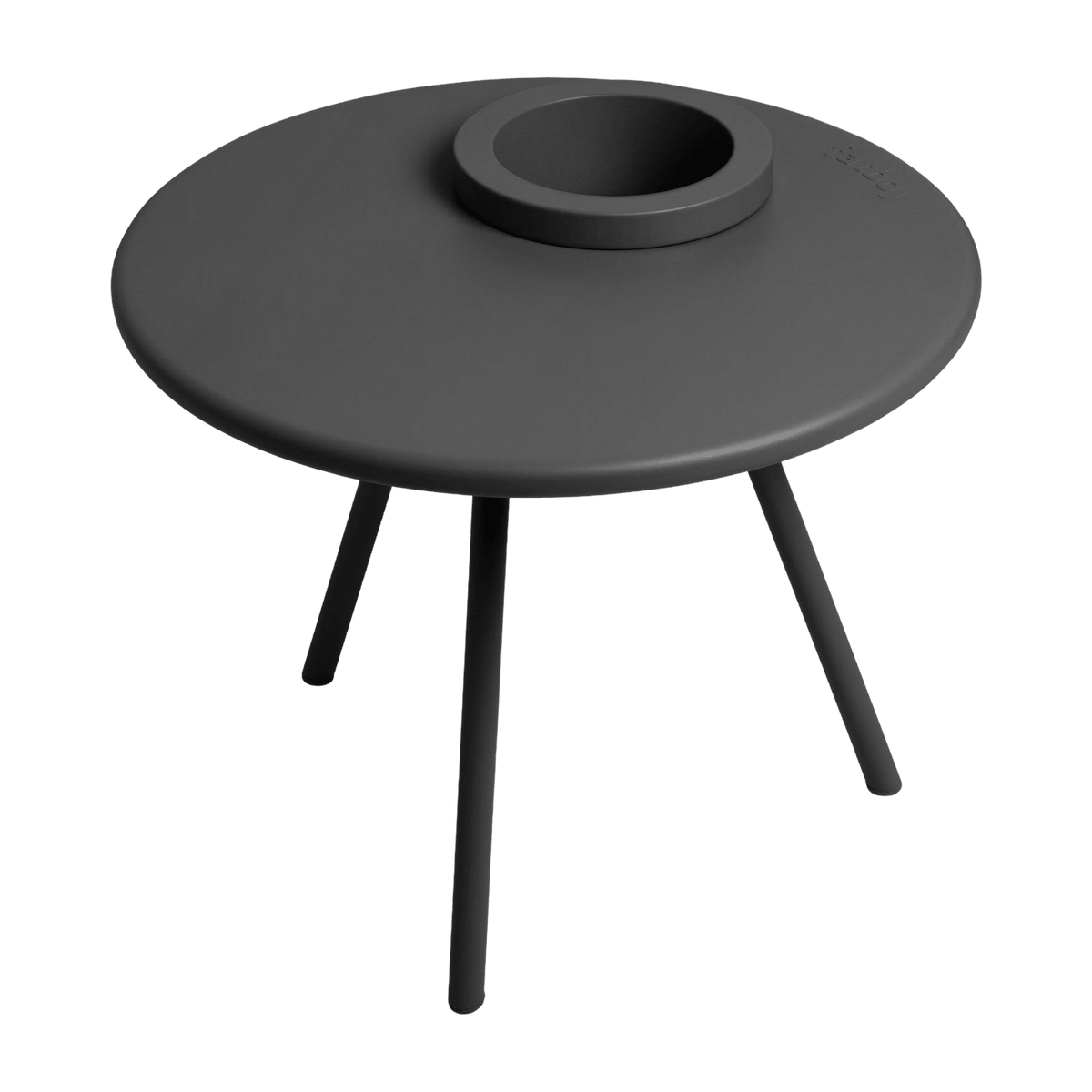 Table d'appoint pot de fleur intégré anthracite Bakkes - Fatboy - The Cool Republic