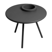 Table d'appoint pot de fleur intégré anthracite Bakkes - Fatboy - The Cool Republic